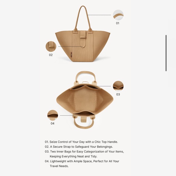 VIVAIA The Trapeze Tote Bag - Picture 8 of 15